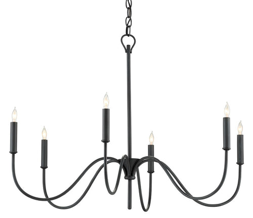 Currey and Company Tirrell Small Chandelier 9000-0653