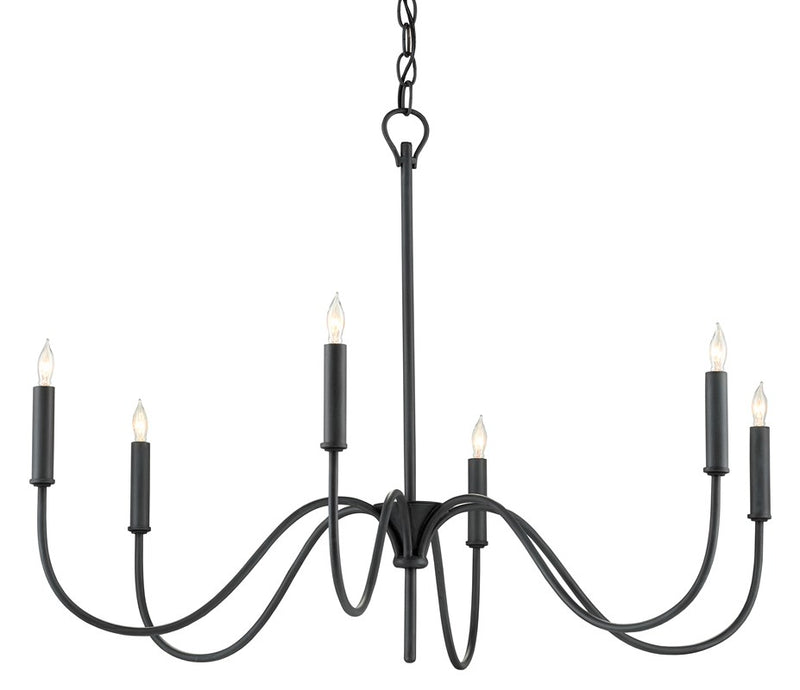 Currey and Company Tirrell Small Chandelier 9000-0653