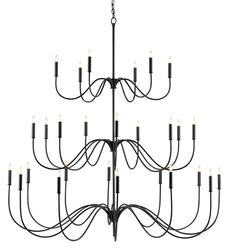 Currey and Company Tirrell Large Chandelier 9000-0655