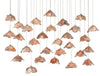 Currey and Company Catrice 30-Light Multi-Drop Pendant 9000-0679