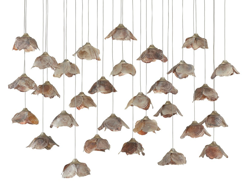 Currey and Company Catrice 30-Light Multi-Drop Pendant 9000-0679