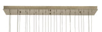 Currey and Company Catrice 30-Light Multi-Drop Pendant 9000-0679