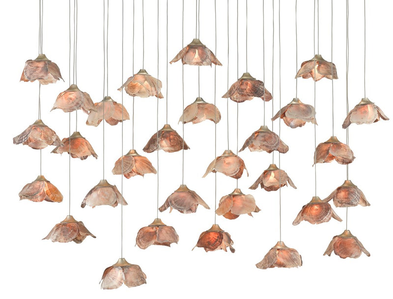 Currey and Company Catrice 30-Light Multi-Drop Pendant 9000-0679