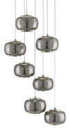 Currey and Company Pepper 7-Light Multi-Drop Pendant 9000-0690