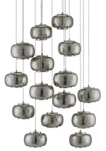 Currey and Company Pepper Round 15-Light Multi-Drop Pendant 9000-0691