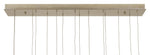 Currey and Company Pepper Rectangular 15-Light Multi-Drop Pendant 9000-0692