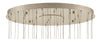 Currey and Company Pepper 36-Light Multi-Drop Pendant 9000-0694
