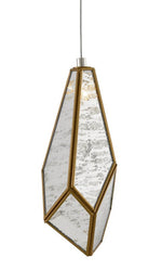 Currey and Company Glace 1-Light Multi-Drop Pendant 9000-0702
