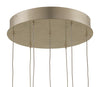 Currey and Company Dove 7-Light Multi-Drop Pendant 9000-0711