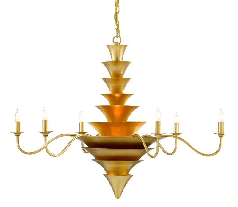 Currey and Company Sillage Chandelier 9000-0726