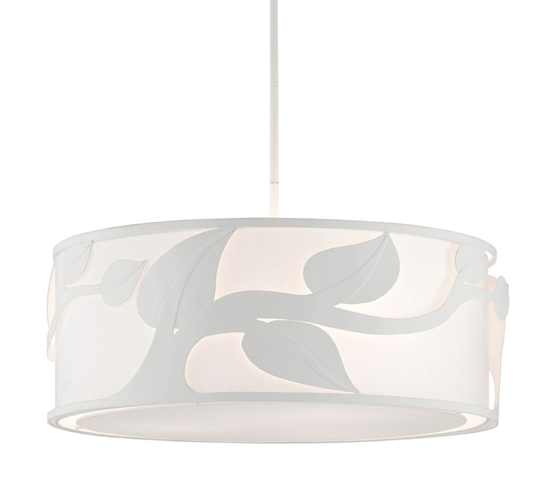 Currey and Company Plumeria Drum Chandelier 9000-0794
