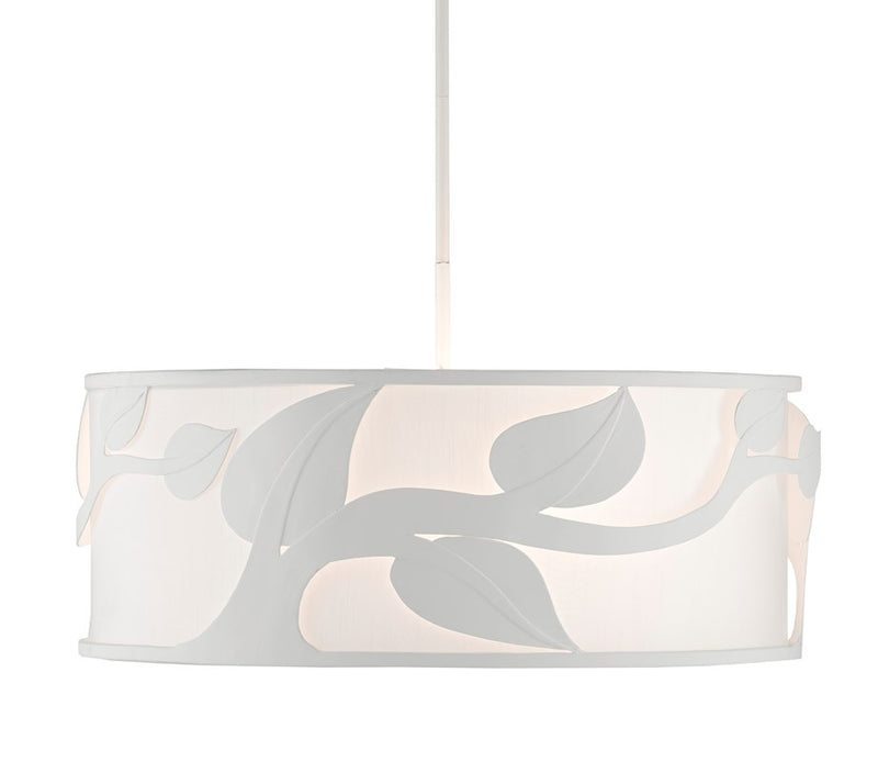 Currey and Company Plumeria Drum Chandelier 9000-0794
