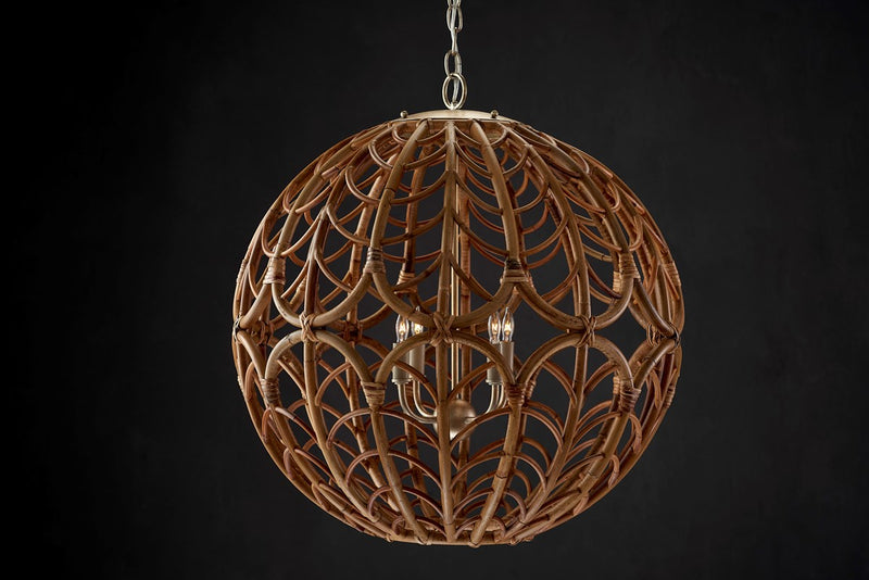 Currey and Company Cape Verde Orb Chandelier 9000-0802