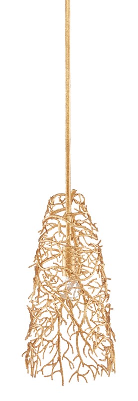 Currey and Company Sea Fan Pendant 9000-0844