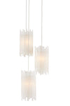 Currey and Company Escenia 3-Light Multi-Drop Pendant 9000-0882