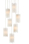 Currey and Company Escenia 7-Light Multi-Drop Pendant 9000-0883