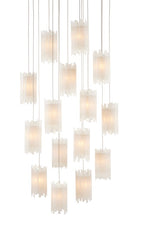 Currey and Company Escenia Round 15-Light Multi-Drop Pendant 9000-0884