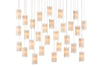 Currey and Company Escenia 30-Light Multi-Drop Pendant 9000-0886