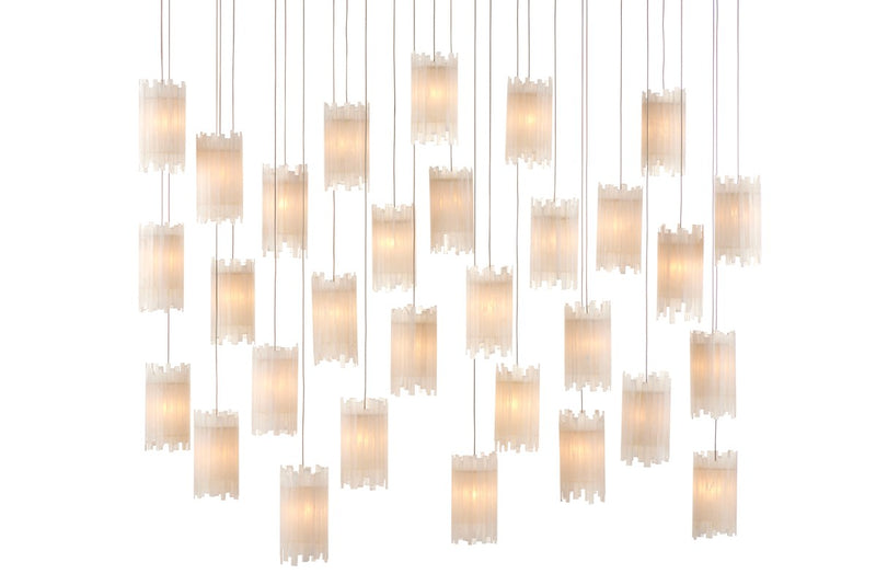 Currey and Company Escenia 30-Light Multi-Drop Pendant 9000-0886
