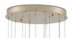 Currey and Company Rame 7-Light Multi-Drop Pendant 9000-0904