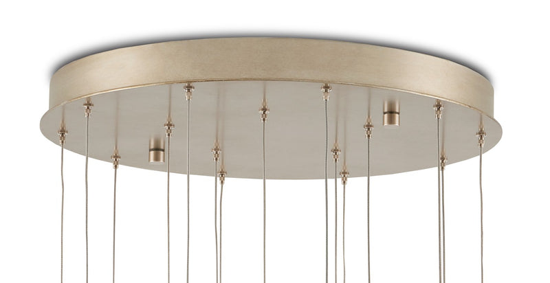 Currey and Company Rame 7-Light Multi-Drop Pendant 9000-0904