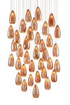 Currey and Company Rame 36-Light Multi-Drop Pendant 9000-0908