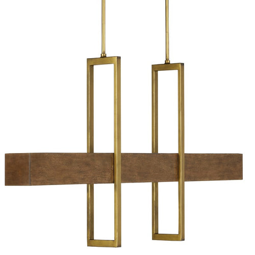 Currey and Company Tonbridge Linear Chandelier 9000-0929