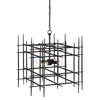 Currey and Company Steelhouse Small Chandelier 9000-0938