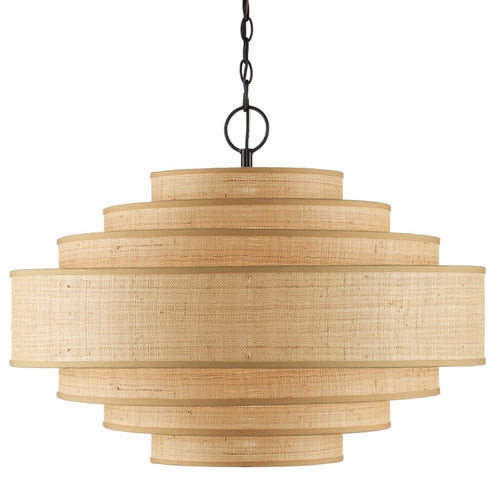 Currey and Company Maura Natural Chandelier 9000-0946