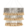 Currey and Company St. Barts Taupe Chandelier 9000-0959