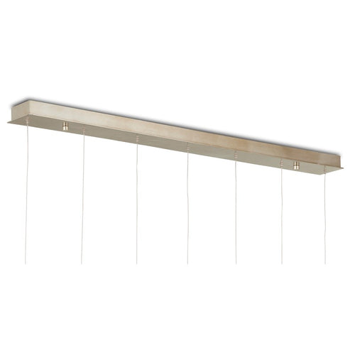 Currey and Company Escenia Rectangular 7-Light Multi-Drop Pendant 9000-1062