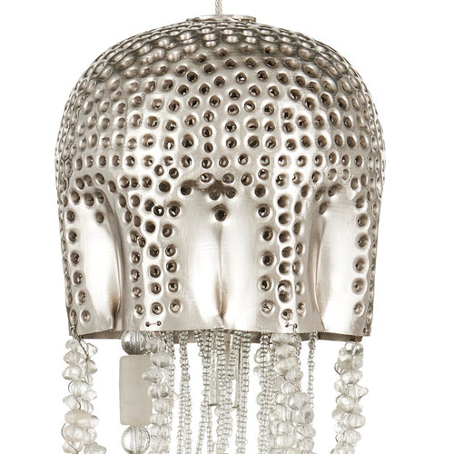Currey and Company Medusa Rectangular 7-Light Multi-Drop Pendant 9000-1071