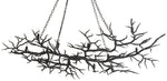 Currey and Company Rainforest Bronze Chandelier 9007 - LOVECUP