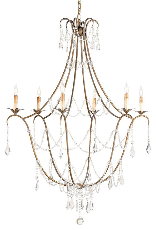 Currey and Company Elizabeth Chandelier 9048 - LOVECUP