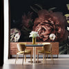 Contemporary Dark Floral Wallpaper Select