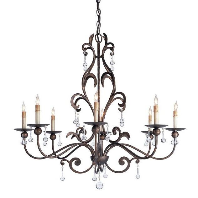 Currey and Company Pompeii Chandelier 9380 - LOVECUP
