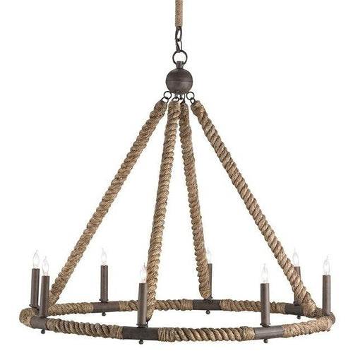 Currey and Company Bowline Chandelier 9536 - LOVECUP