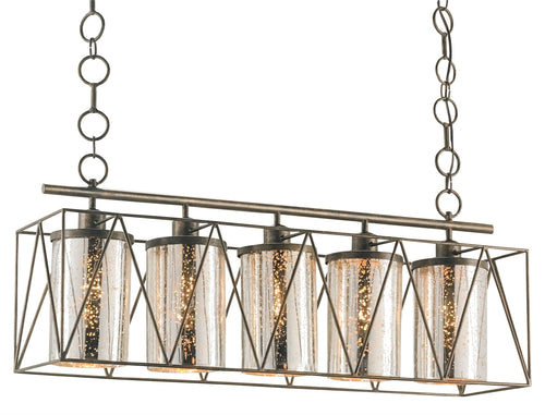 Currey and Company Marmande Rectangular Chandelier 9564 - LOVECUP