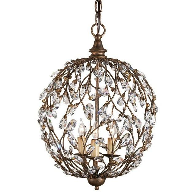 Currey and Company Crystal Bud Sphere Chandelier 9652 - LOVECUP