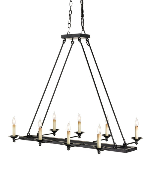 Currey and Company Houndslow Rectangular Chandelier 9816 - LOVECUP