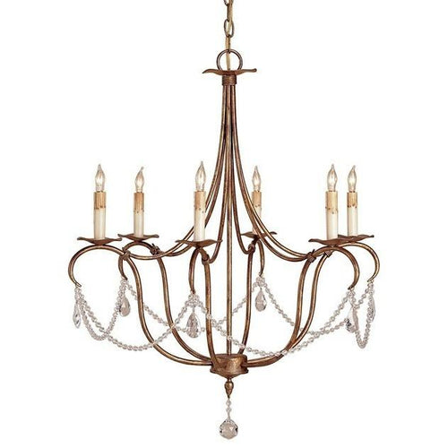 Currey and Company Crystal Light Chandelier 9880 - LOVECUP