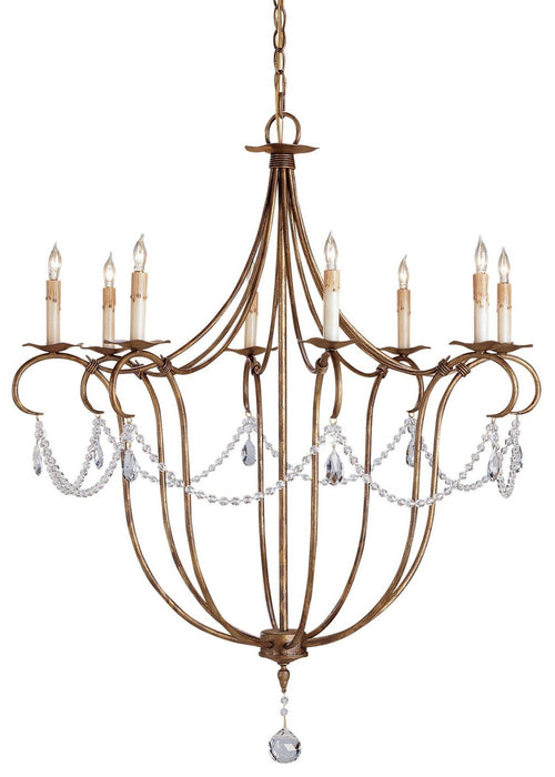 Currey and Company Crystal Light Chandelier 9881 - LOVECUP