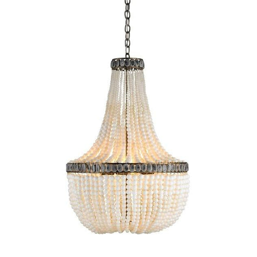 Currey and Company Hedy Chandelier, Cream - LOVECUP - 1