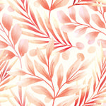 Voguish Red Leaves Wallpaper Tasteful