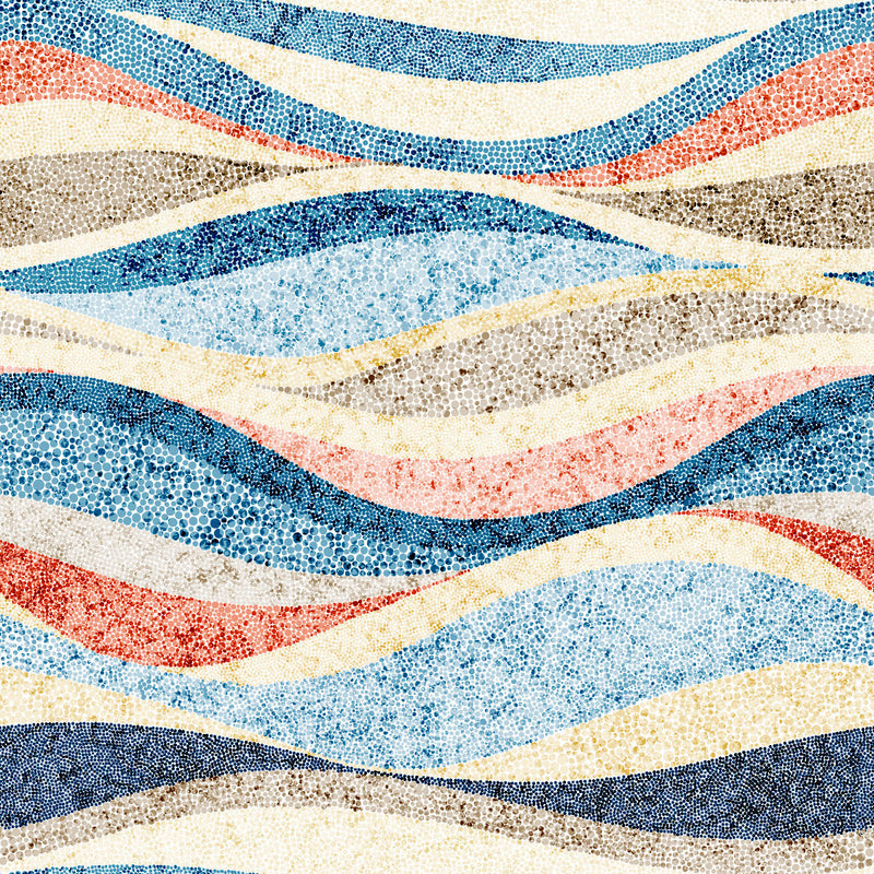 Waves Pattern Wallpaper