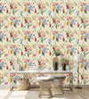 Yellow Wallpaper with Field's Flowers