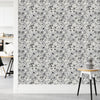 Black and White Poppies Wallpaper