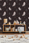 Elegant Owls Wallpaper Tasteful