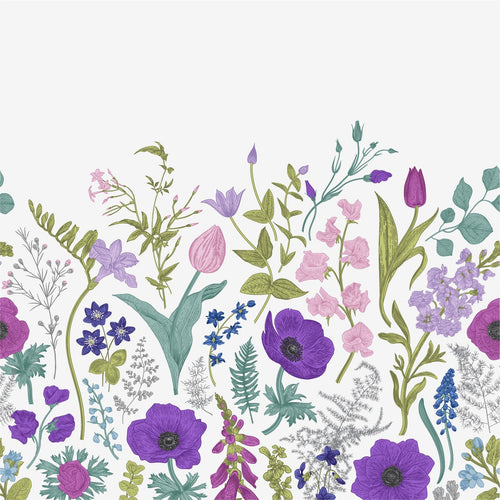 Gentle Wildflowers Wallpaper