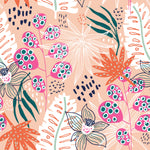 Stylish Brightly Leaves Wallpaper Tasteful